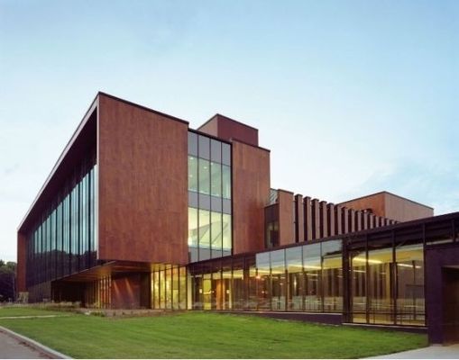 decorative Aluminium Curtain Wall laser cut wood stone cladding veneer