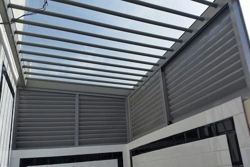 Frame Tine Faltrollo 60x60 Jealousy Australia Motor Horizontal Exterior Jalousie Windows Profile Aluminum Louver