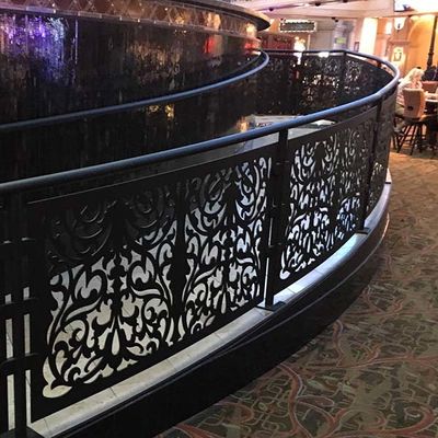 Balustrades and aluminum handrail metal baluster modern fence indoor ms parapet square pipe design cement balcony railin